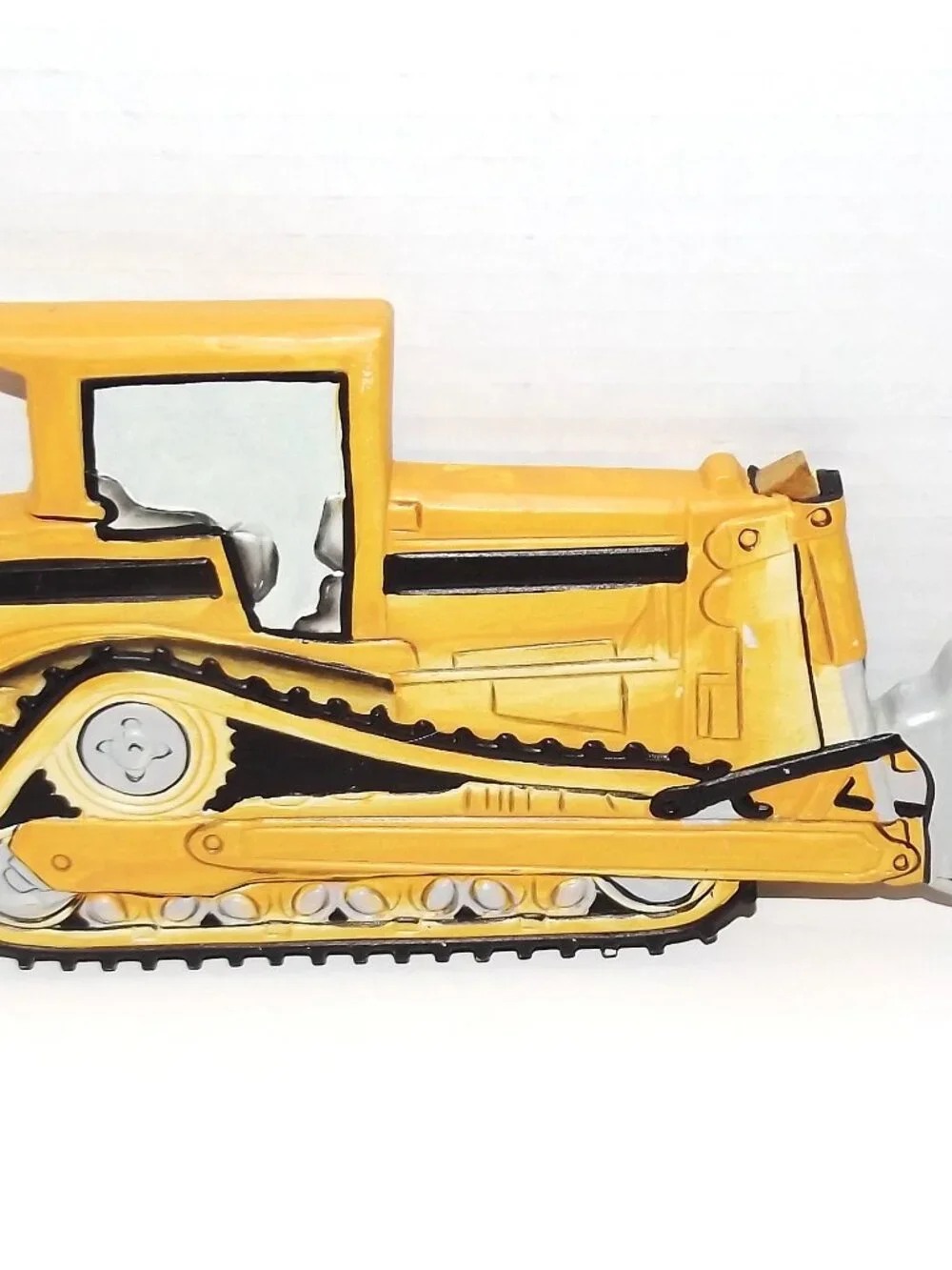 Set of 2 Vintage Home Interior Kids Construction Work Trucks Wall Plaques